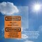 Signmission Employees Only Beyond This Point Bilingual OSHA Warning Sign, Plastic, 7in W x 10in L, 2PK OS-2PACK-WS-P-710-L-12598 - alternate 3